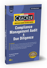 Taxmann Cracker -Compliance Management Audit & Due Diligence (CMADD) Book for CS Professional by Ankush Bansal